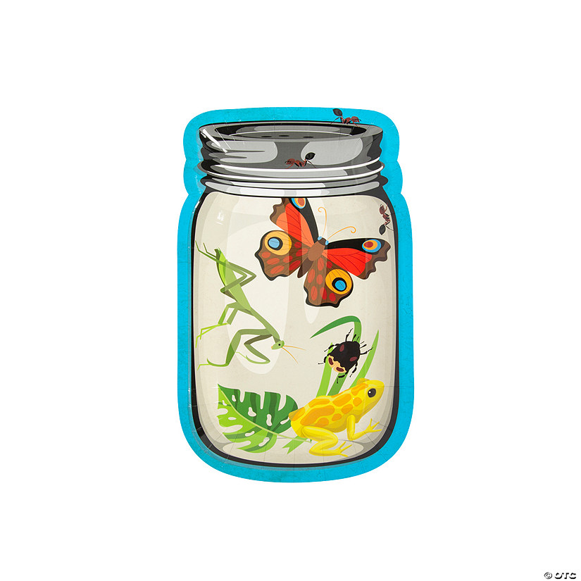 Backyard Adventures Bug Jar Paper Dessert Plates - 8 Ct. Image
