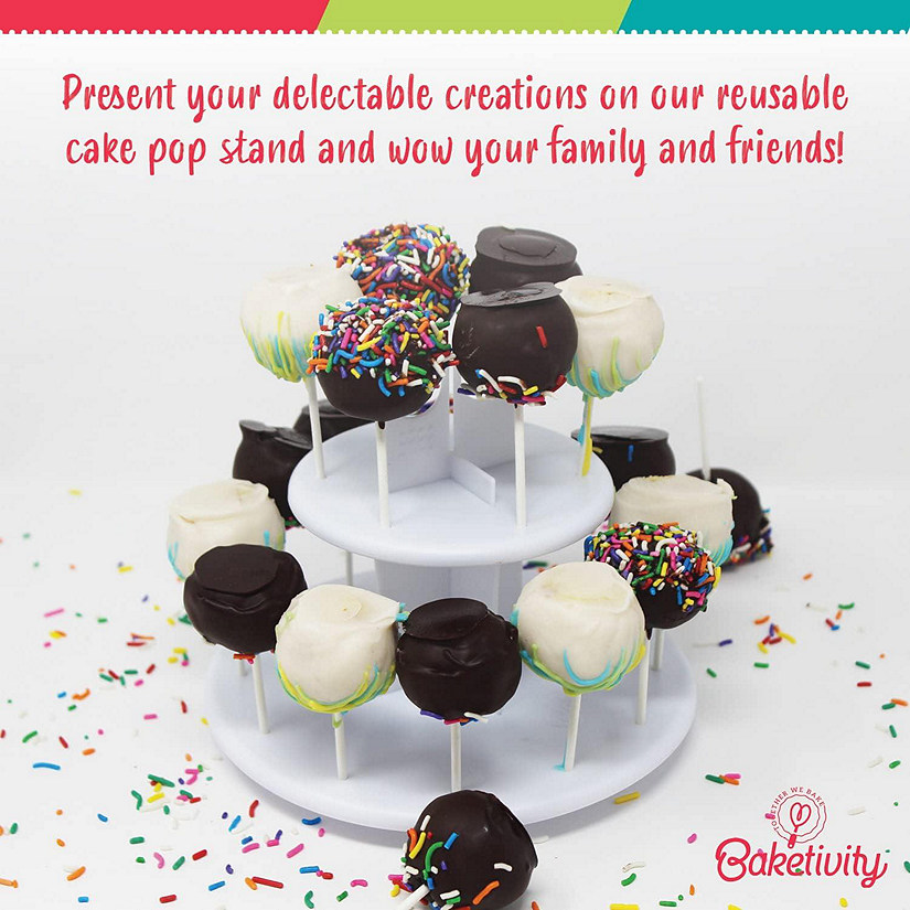 Baketivity Lollipop Stand Cake Pop Holds 18 Image