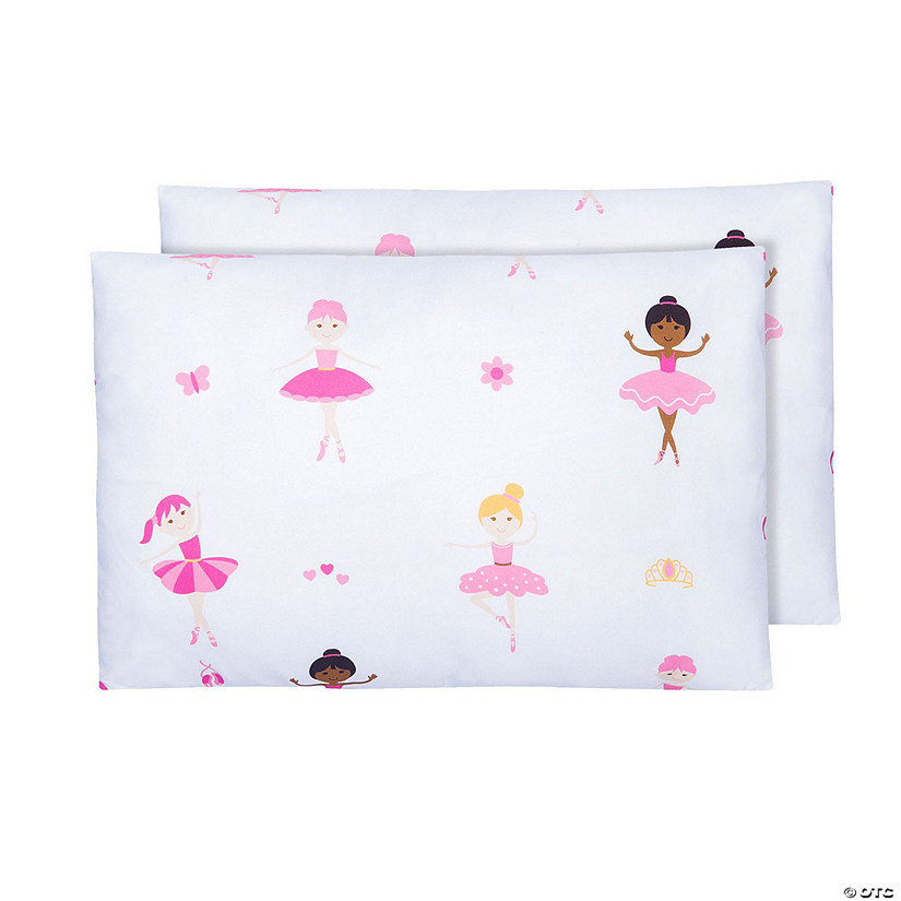 Ballerina Microfiber Pillowcases - Toddler (2 pk) Image