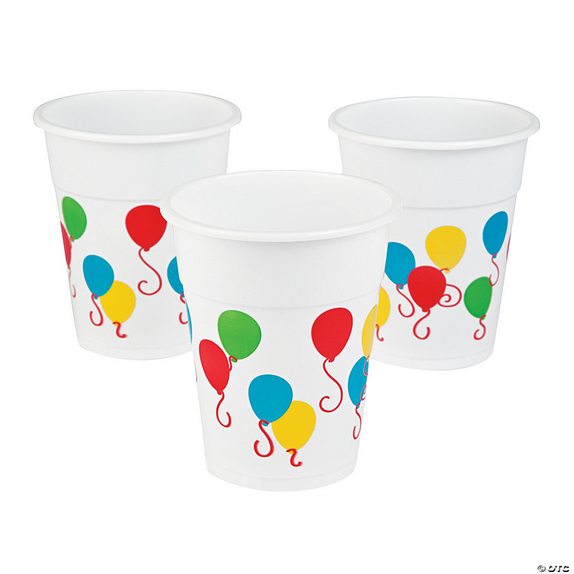 Balloon Print Disposable Cups Discontinued