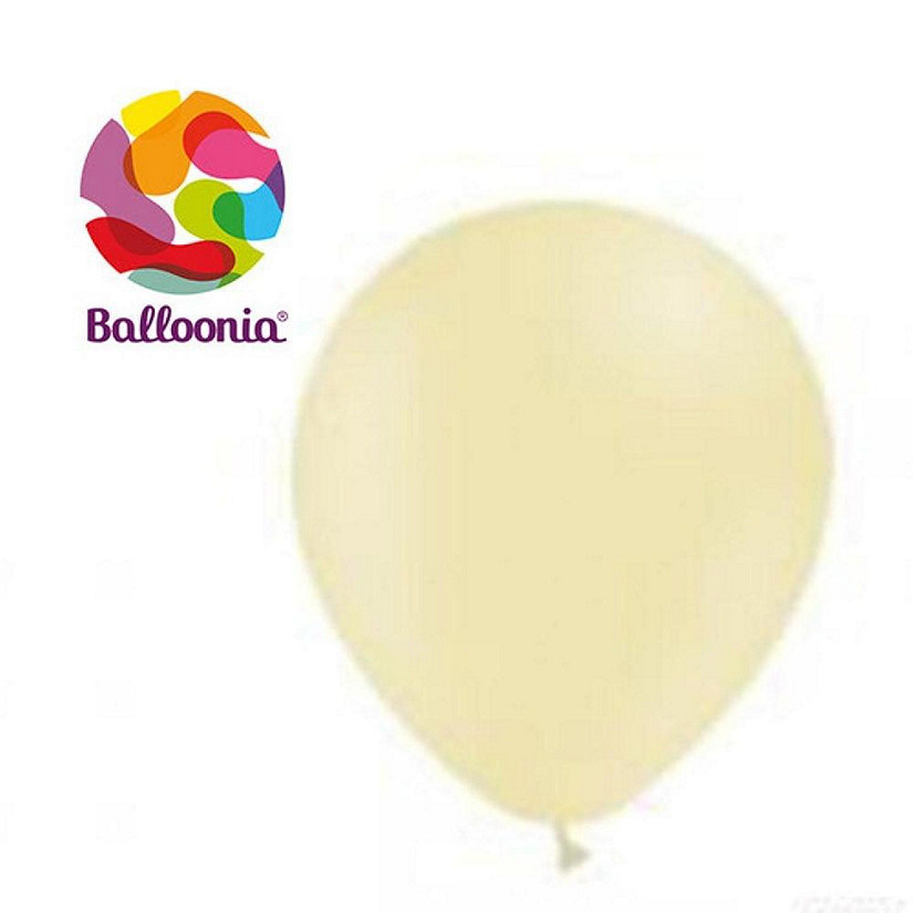 Balloonia - 12" - Matte Yellow Balloons Image