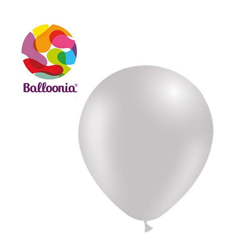 Balloonia - 12" - Silver - Dune Balloons Image