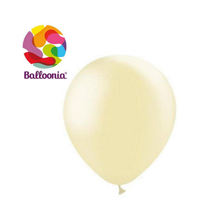 Balloonia - 5 - Metallic Ivory Balloons Image