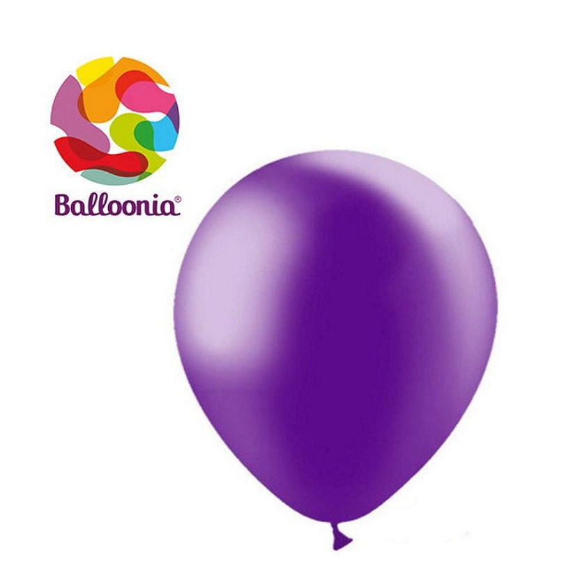Balloonia - 5" - Purple - Metallic Balloons Image