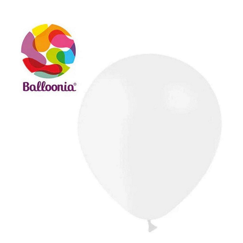 Balloonia - 5" - White Balloons Image