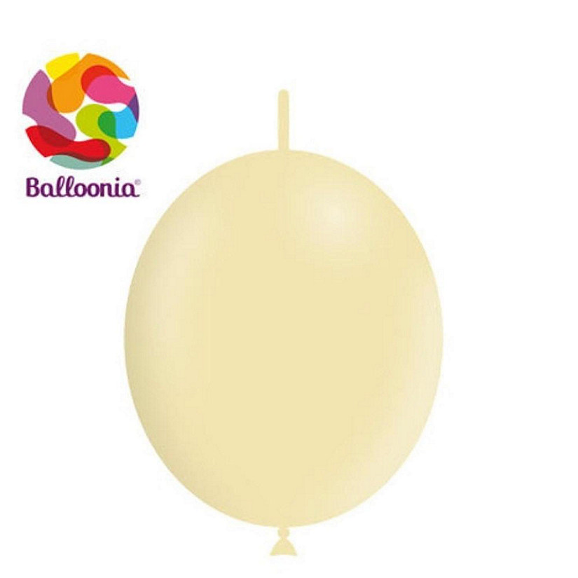 Balloonia - 6" - Matte Yellow Balloons Image