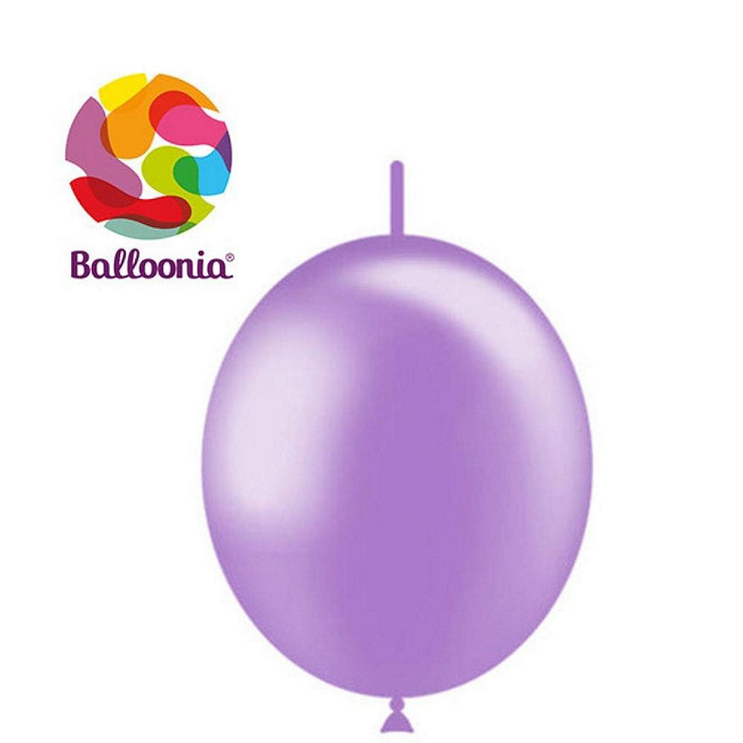 Balloonia - 6" - Metallic Lavender Balloons Image