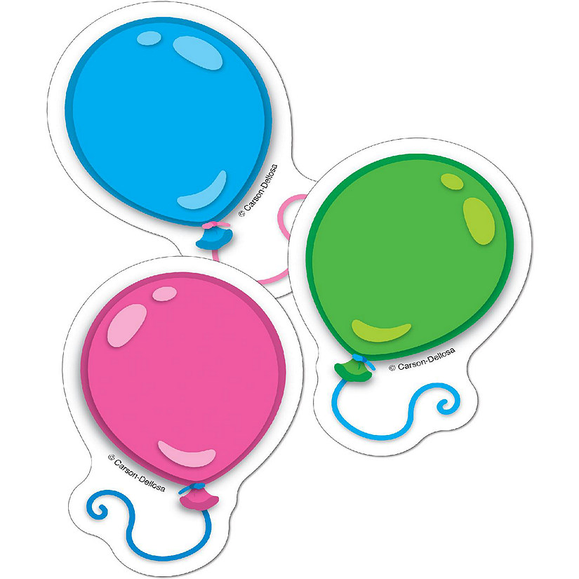 Balloons Mini Cutouts Image