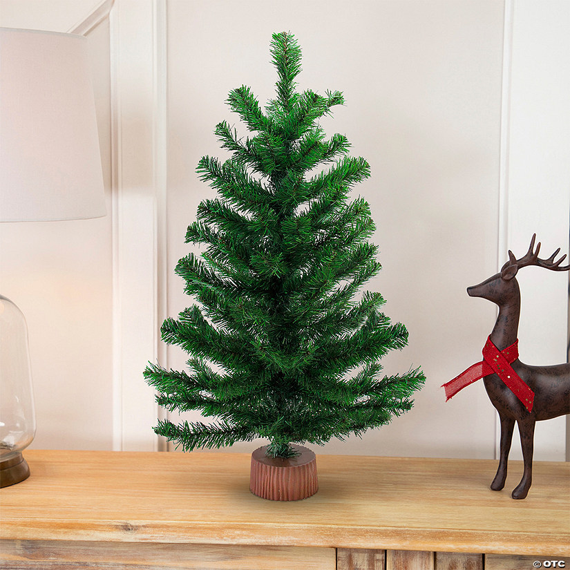 Balsam Pine Medium Artificial Christmas Tree - 28" - Unlit Image