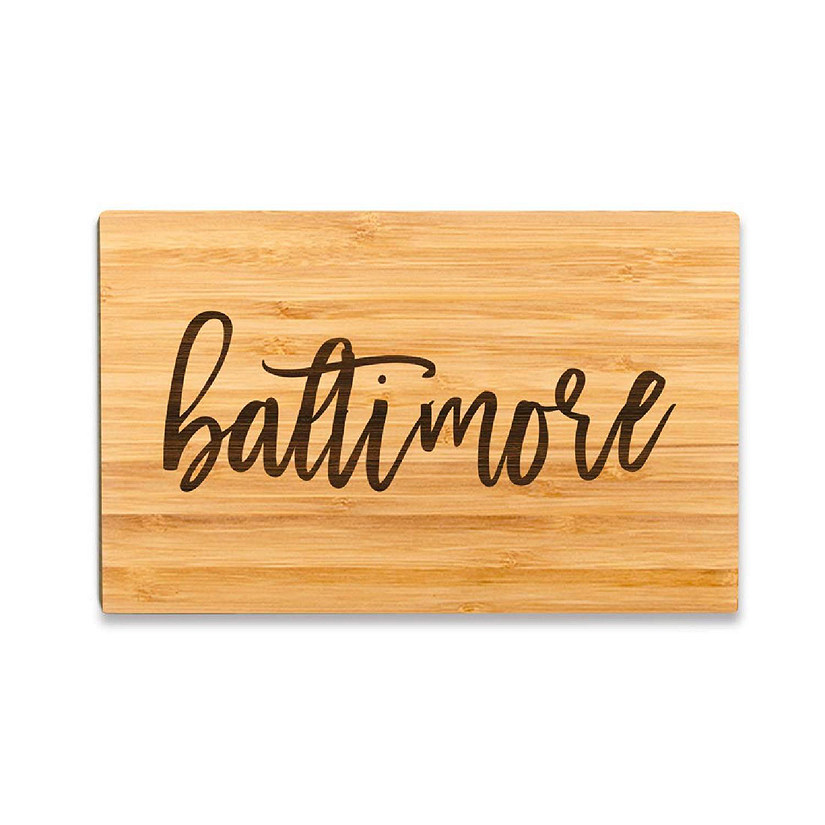 Baltimore Bamboo Board 9.5x6 Image