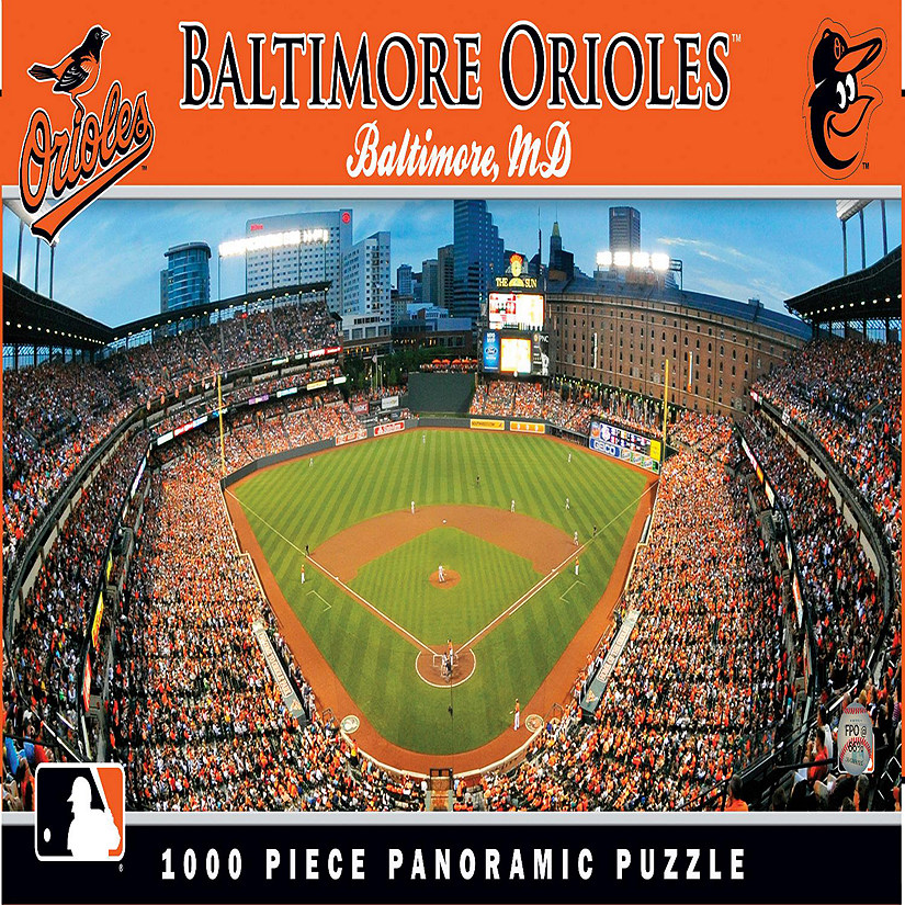 Baltimore Orioles - 1000 Piece Panoramic Jigsaw Puzzle Image