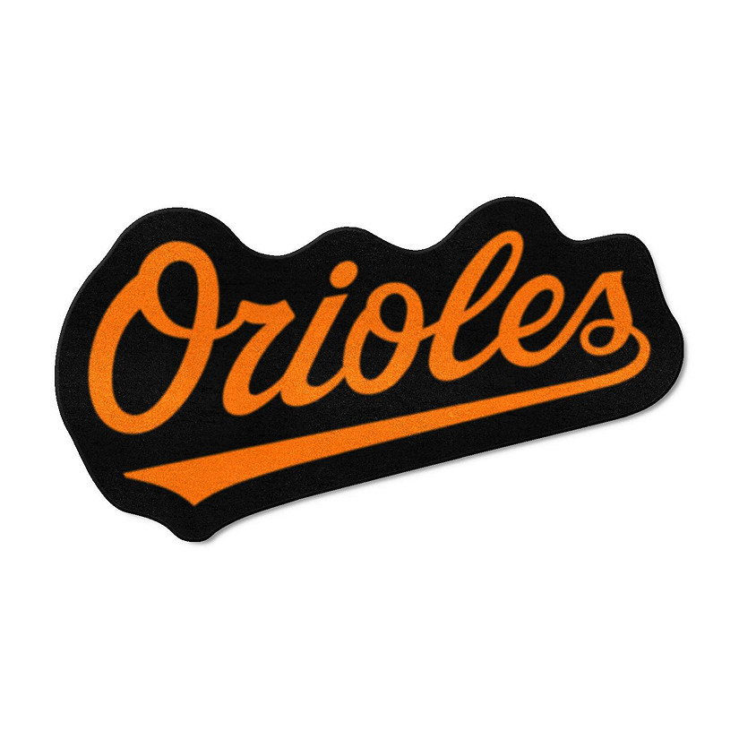 Baltimore Orioles Mascot Rug Orange