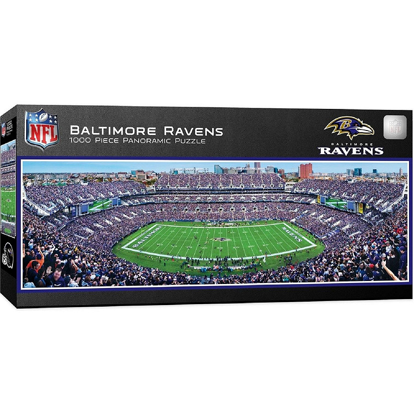 Baltimore Ravens - 1000 Piece Panoramic Jigsaw Puzzle Image