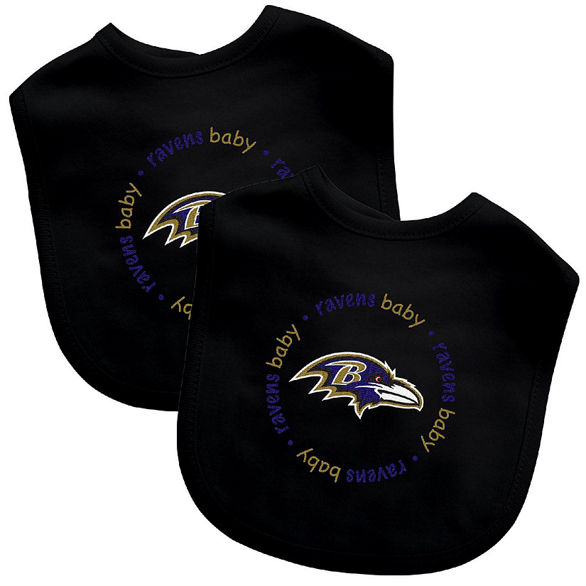 Baltimore Ravens - Baby Bibs 2-Pack Image