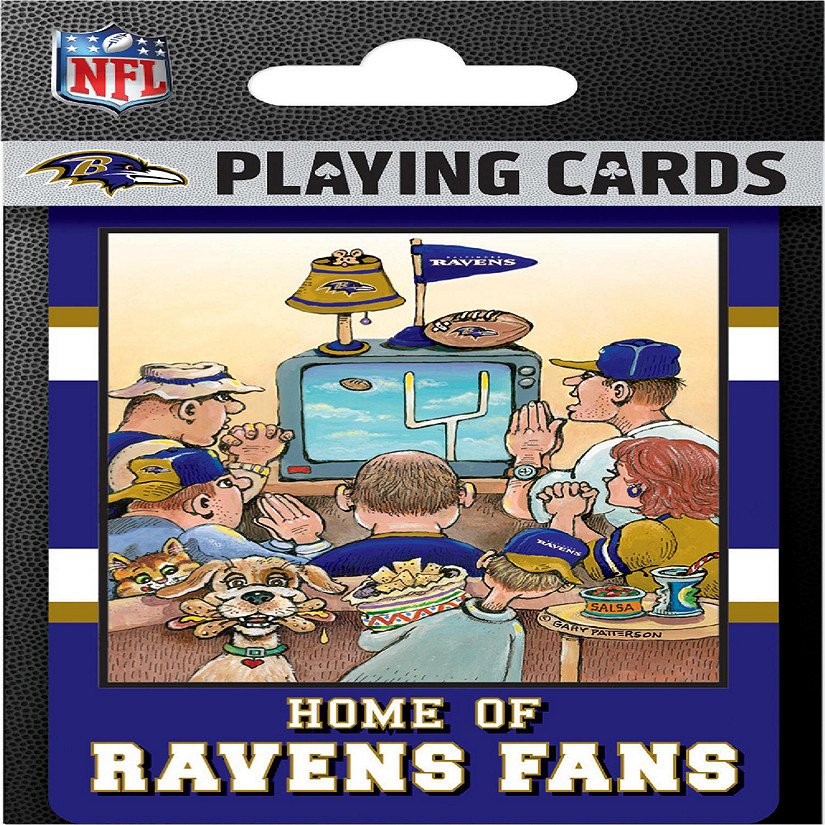 Baltimore Ravens Fan Deck Playing Cards - 54 Card Deck Image