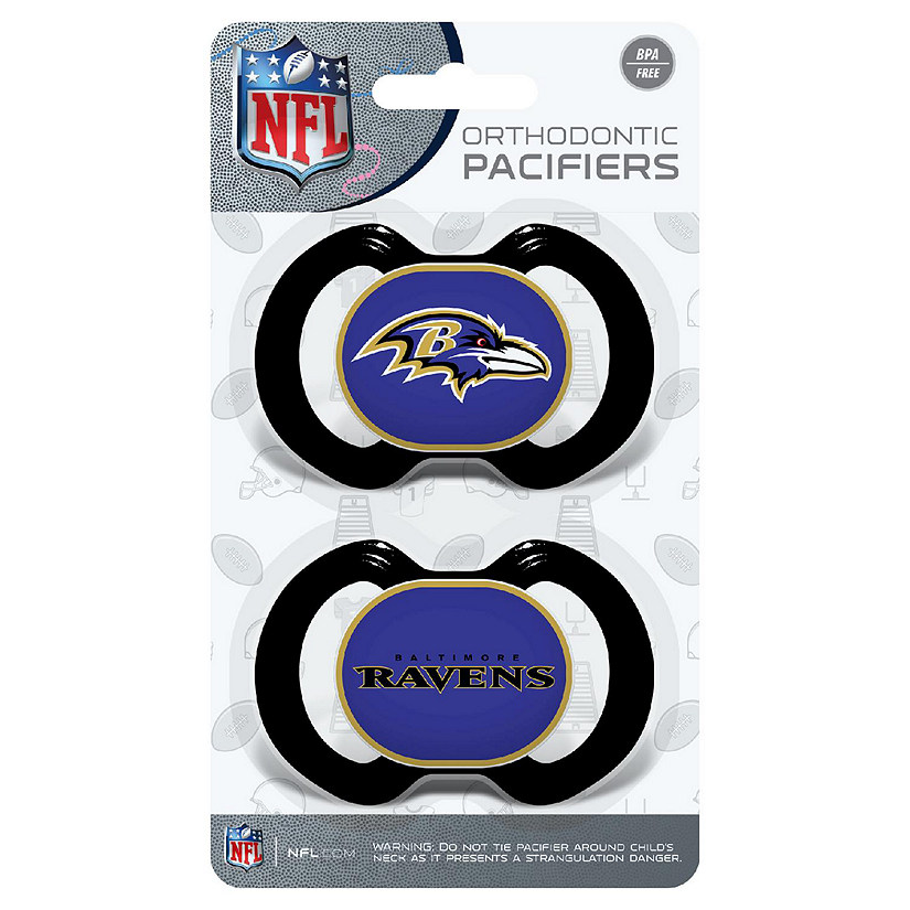 Baltimore Ravens - Pacifier 2-Pack Image
