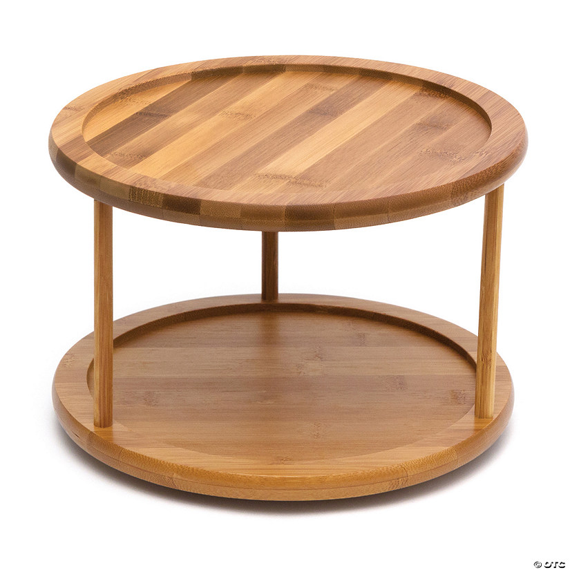 Bamboo 2-Tier Turntable Image