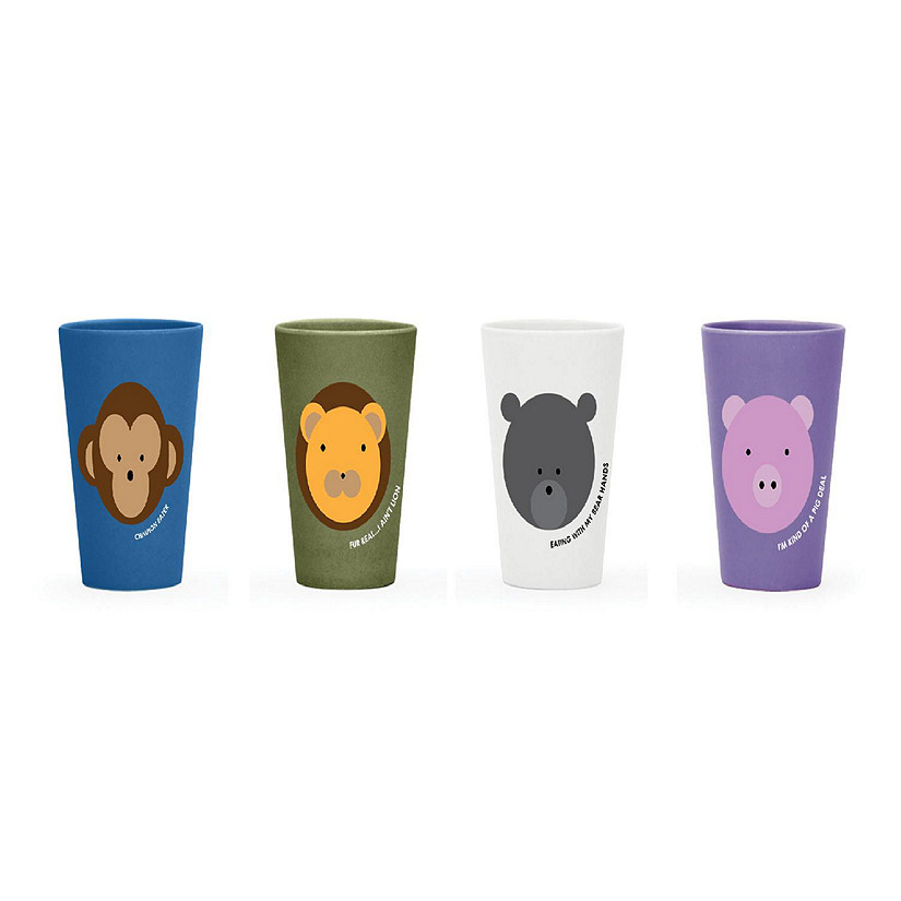 Bamboo Cups S/4 M-P-L-B Image
