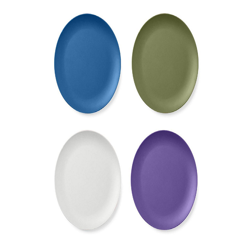 Bamboo Plates S/4 B-G-P-W Image