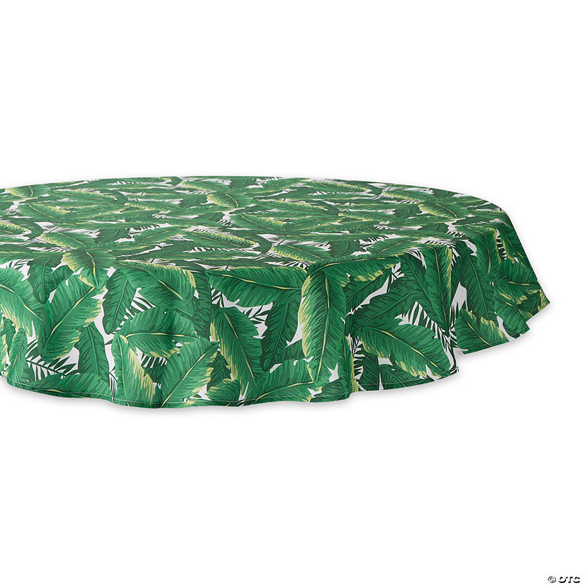 Banana Leaf Outdoor Tablecloth 60 Round Image