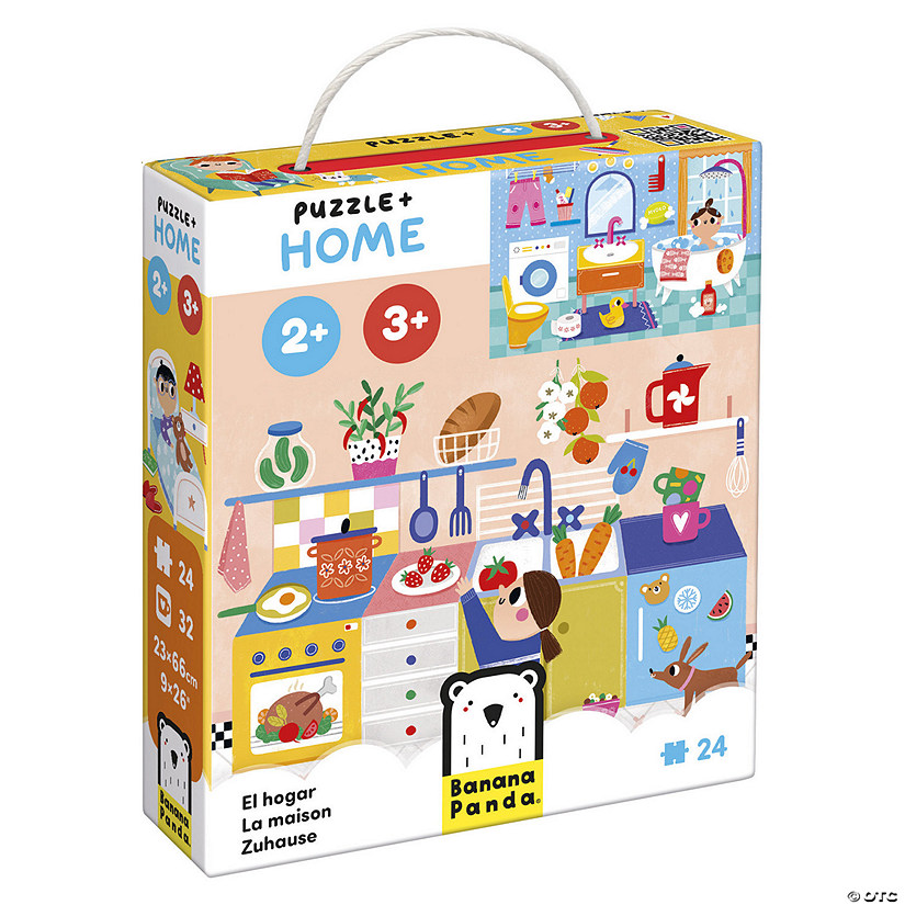 Banana Panda Puzzle + Home Image