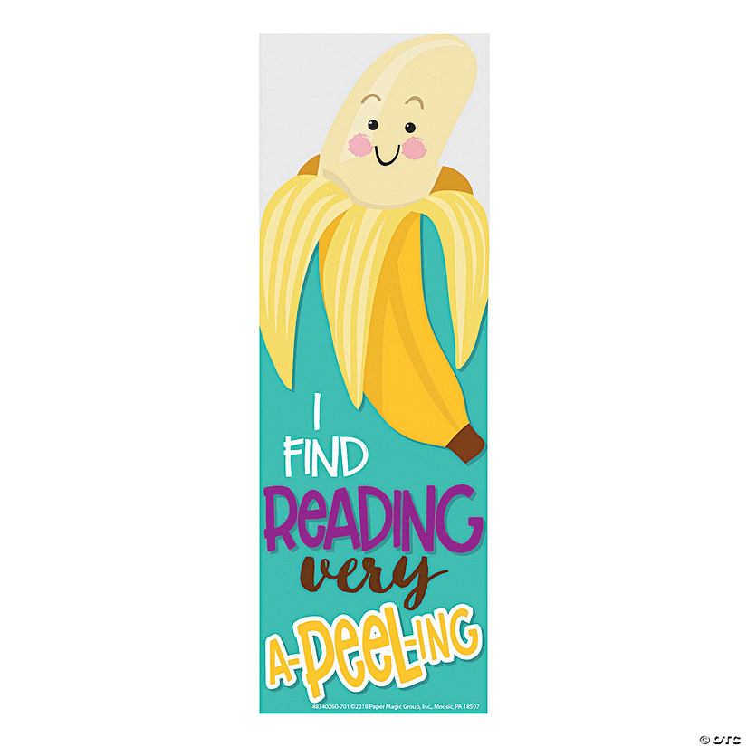 Banana-Scented Bookmarks - 24 Pc. Image