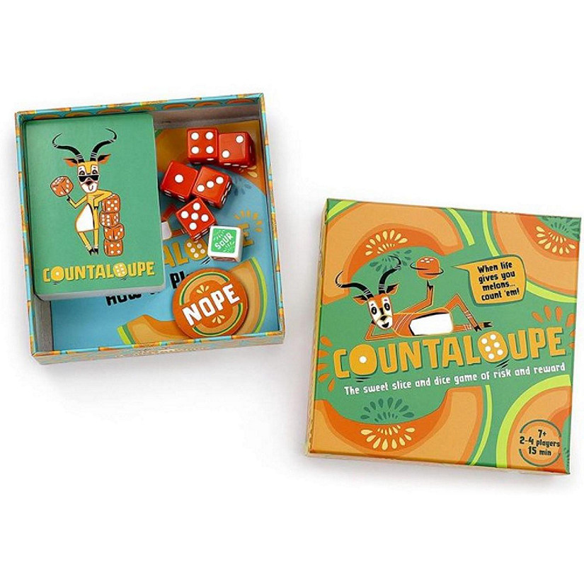 BANANAGRAMS Countaloupe Award-Winning Simple Family Dice Game of Risk and Reward Image