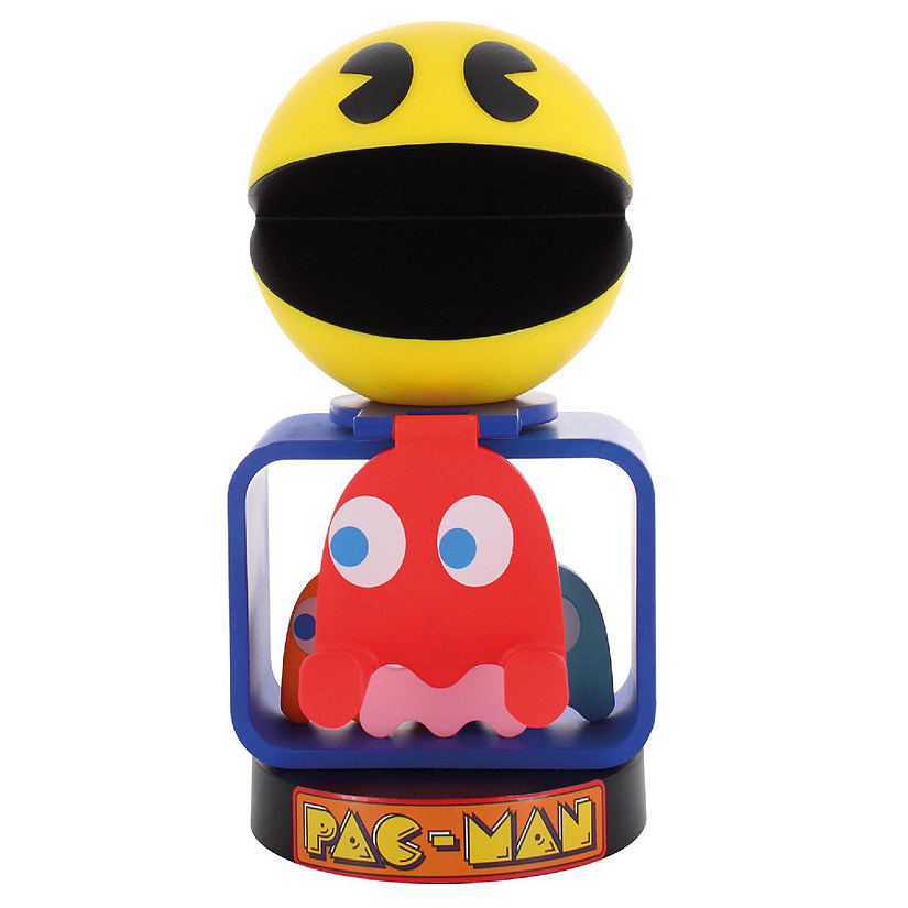 Bandai: Pac Man Cable Guys Original Controller &amp; Phone Holder Image