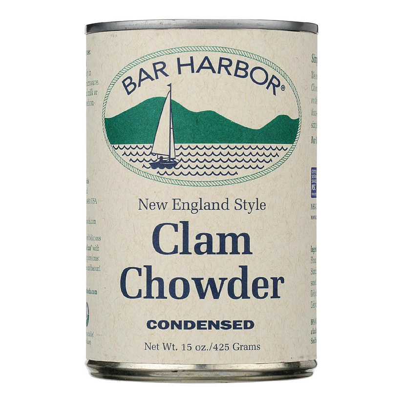 Bar Harbor - All Natural New England Clam Chowder - Case of 6 - 15 oz. Image
