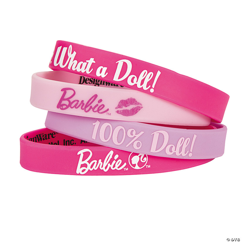 Barbie™ All Doll'd Up Rubber Bracelets - Discontinued