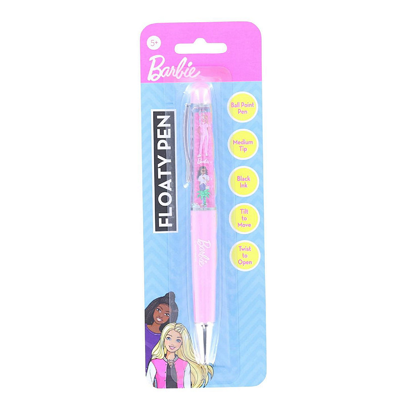 Barbie Black Ink Floaty Pen Image