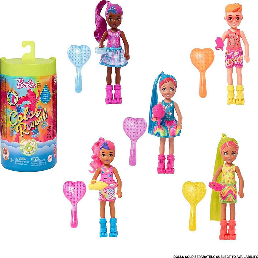 Barbie Straw Toppers and Jibbitz Assorted Selection of Colors and Styles