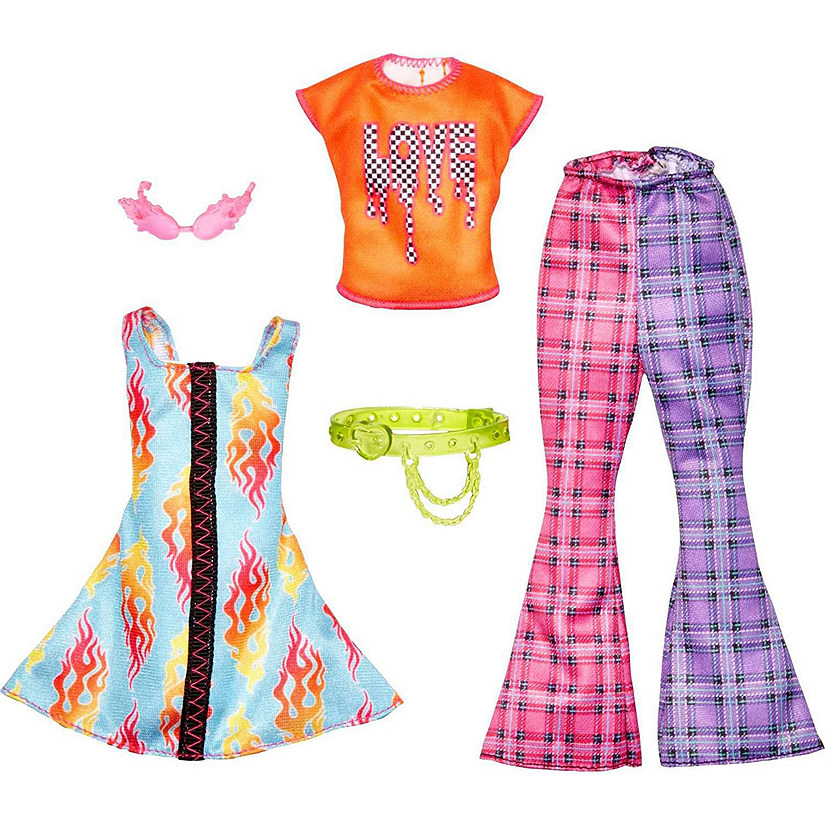 leninismen legation Daisy Barbie Clothes, Fashion 2-Pack Dolls, 2 Rock ?n Roll-Themed Outfits with  Styling Pieces | Oriental Trading