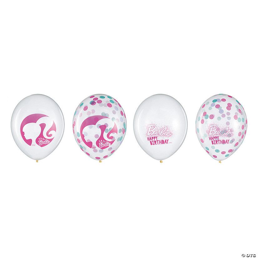 Barbie Dream Together Happy Birthday 12" Latex Balloons &#8211; 6 Pc.  Image