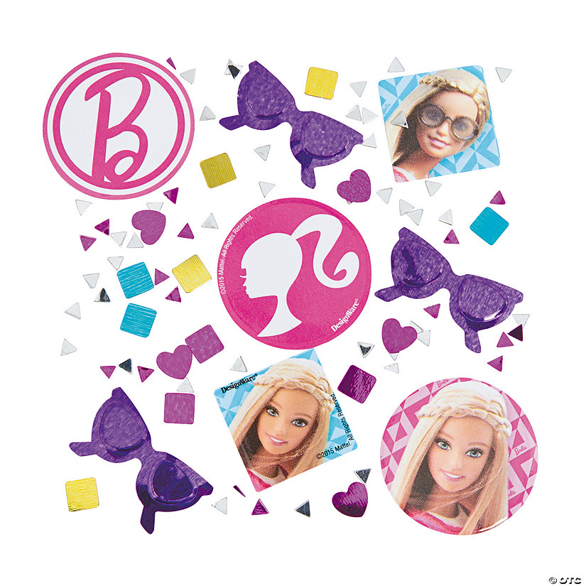 barbie confetti