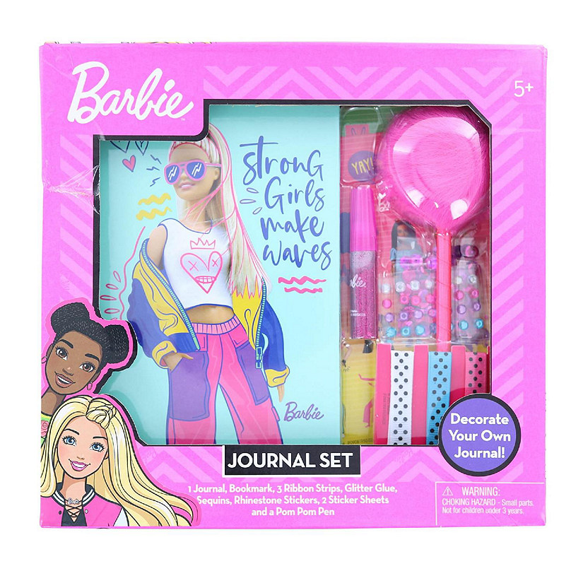 Barbie "Strong Girls Make Waves" Journal Set Image