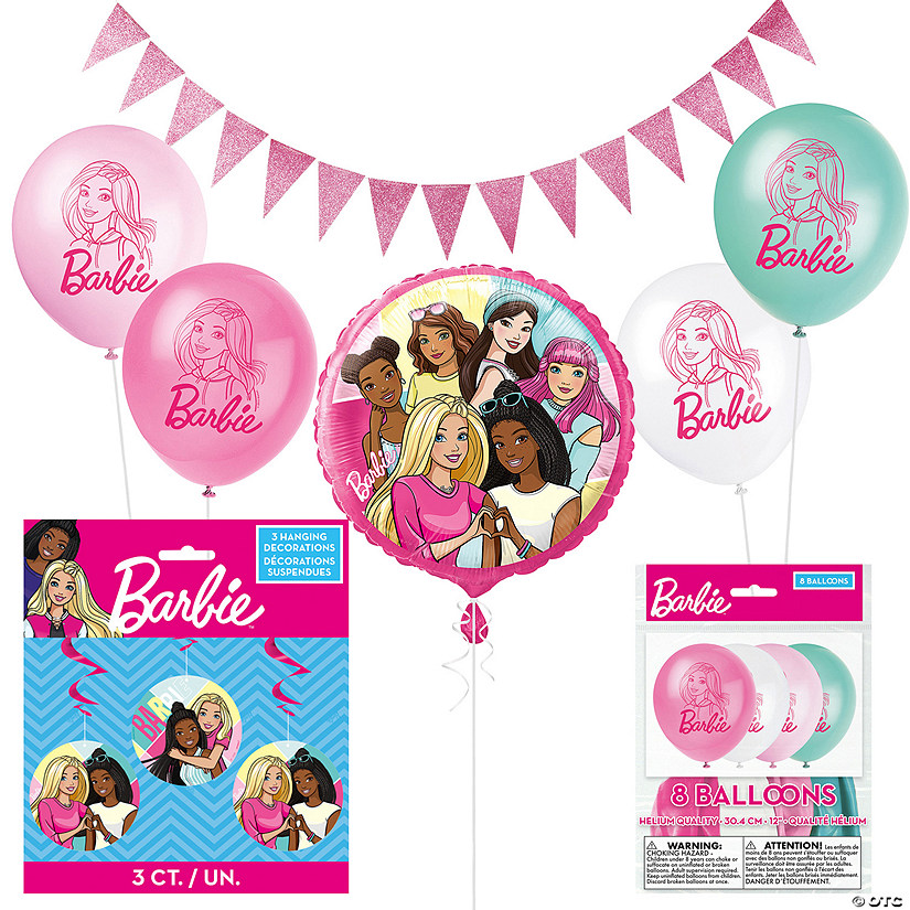 Barbie<sup>&#174;</sup> Party Decorating Kit - 21 Pc. Image