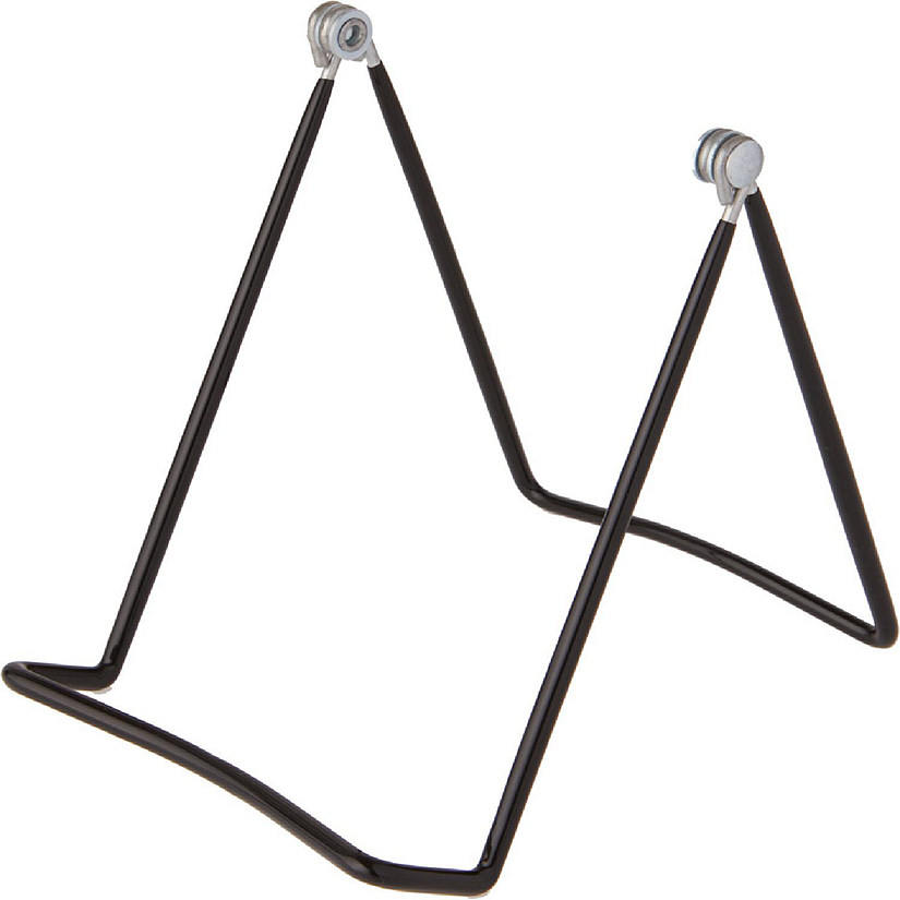 Bard's Vinyl Covered Black Wire Easel Stand, 6" H x 4.5" W x 6" D, Pack of 3 Image