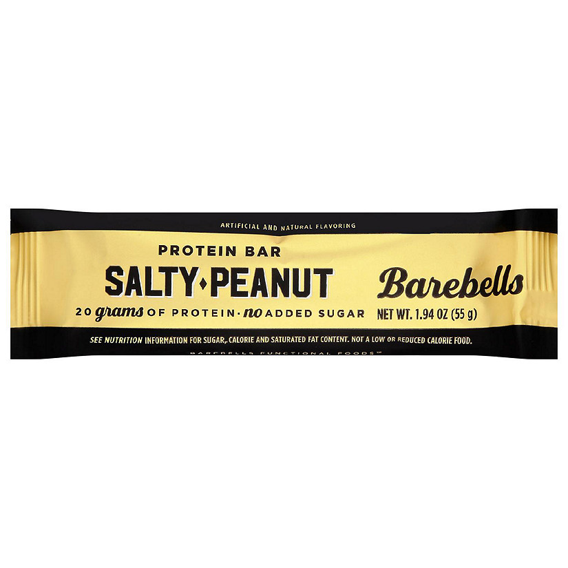 Barebells - Protein Bar Salty Peanut - Case of 12-1.94 OZ
