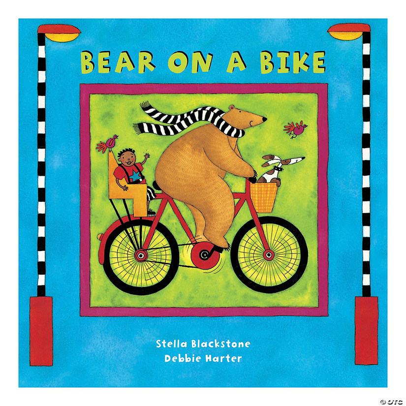 Barefoot Books Bear on a Bike - Board Book, Qty 3 Image