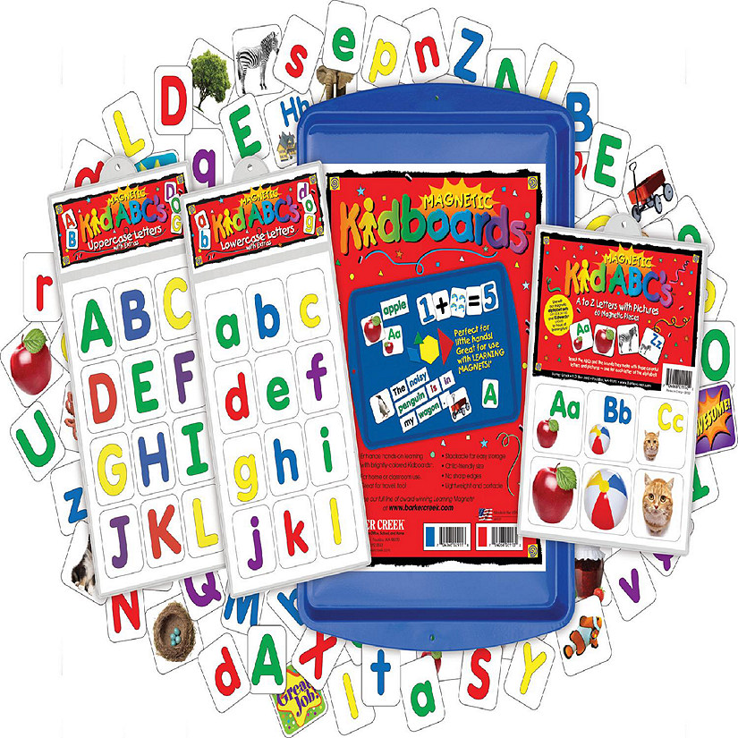 Barker Creek Learning Magnets&#174; - "Now I Know my ABCs" Kit Image