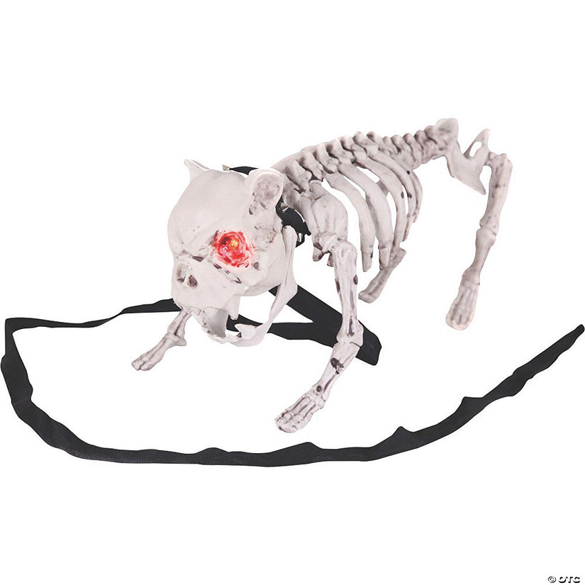 Barking Dog Skeleton Halloween Decoration Image