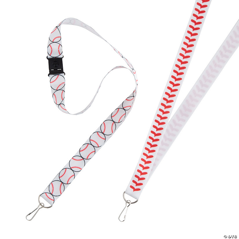 Baseball Breakaway Lanyards 12 Pc. Oriental Trading