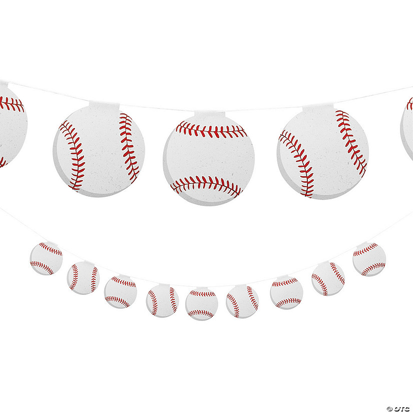 Baseball Garland Oriental Trading