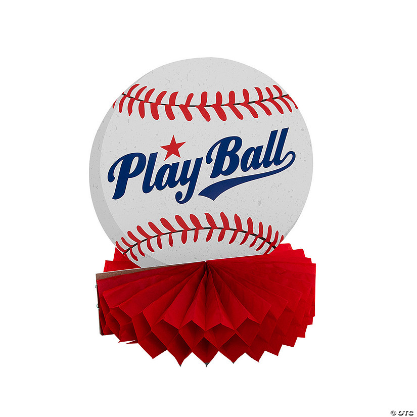 Baseball Party Centerpieces - 4 Pc. Image