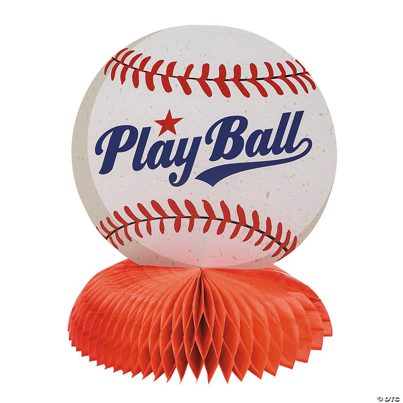 Baseball Party Centerpieces 4 Pc. Oriental Trading