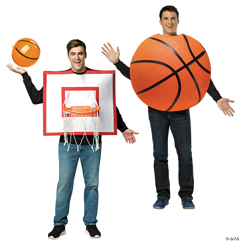 Basketball & Hoop Couples Costume | Oriental Trading