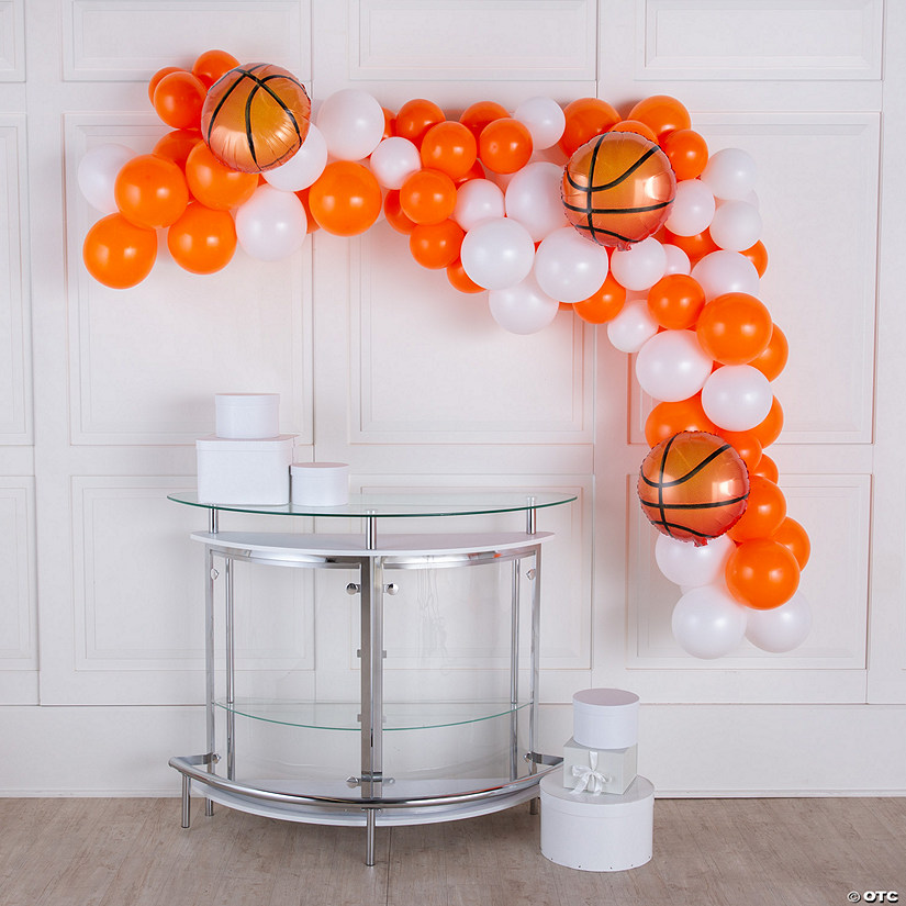 Basketball Balloon Garland Kit - 65 Pc. Image