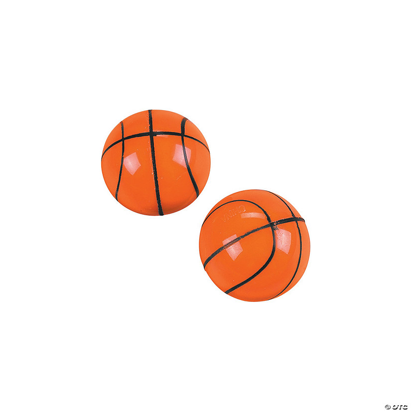 Basketball Bouncy Balls 12 Pc. Oriental Trading
