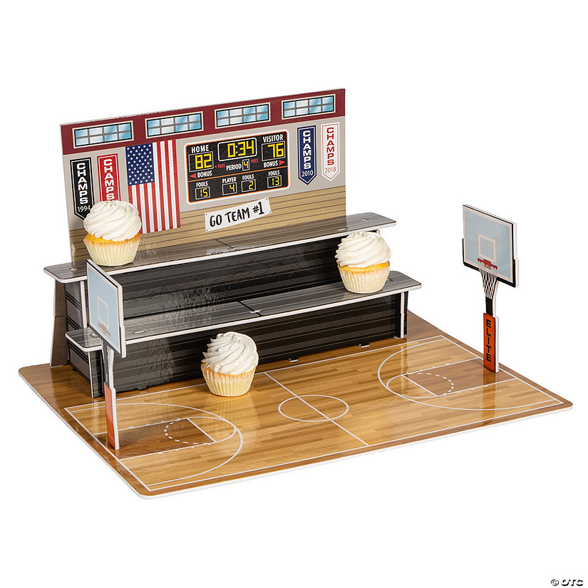 Basketball Court Treat Stand  Image